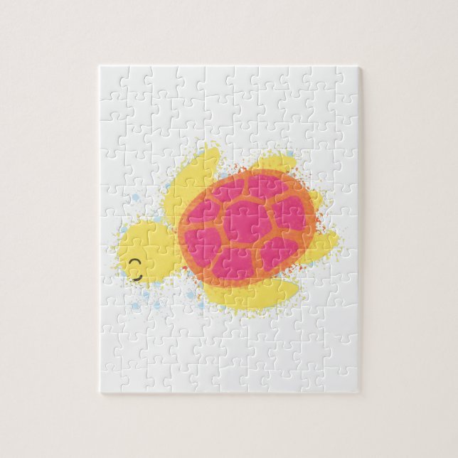 Niedliche Meeresschildkröte (Vertikal)