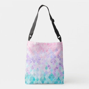 Niedliche Meerjungfrau stuft Crossbody Tasche, das Tragetaschen Mit Langen Trägern