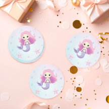 Niedliche Mermaid Girl Birthday Party