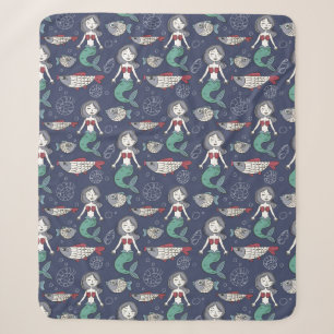 Niedliche Mermaid Pattern Decken