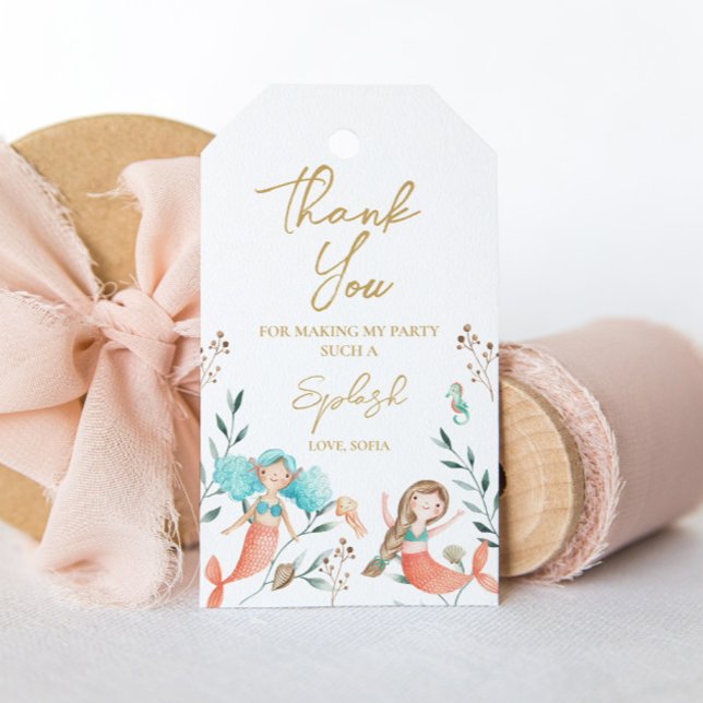 Niedliche Mermaids Geschenkanhänger (Von Creator hochgeladen)