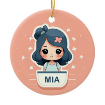 Niedliche Mia-Keramik