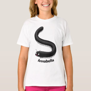 Niedliche Millipez-Cartoon-Abbildung T-Shirt