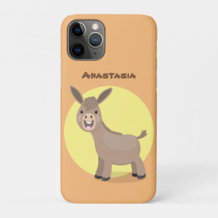 Niedliche Miniatur-Esel-Cartoon-Abbildung Case-Mate iPhone Hülle