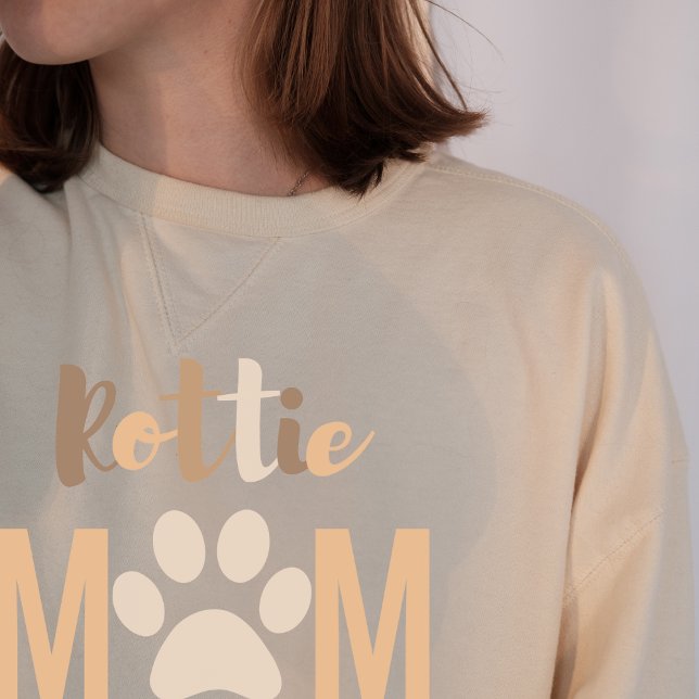 Niedliche Minimalistische Rottie Rottweiler Hunde  T-Shirt (Von Creator hochgeladen)