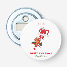 Niedliche Minimalistische Weihnachten und Neues Ja Flaschenöffner