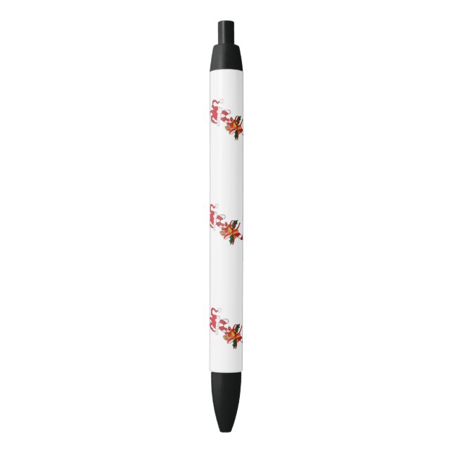 Niedliche Minimalistische Weihnachten und Neues Ja Kugelschreiber (Vorderseite Vertikal)