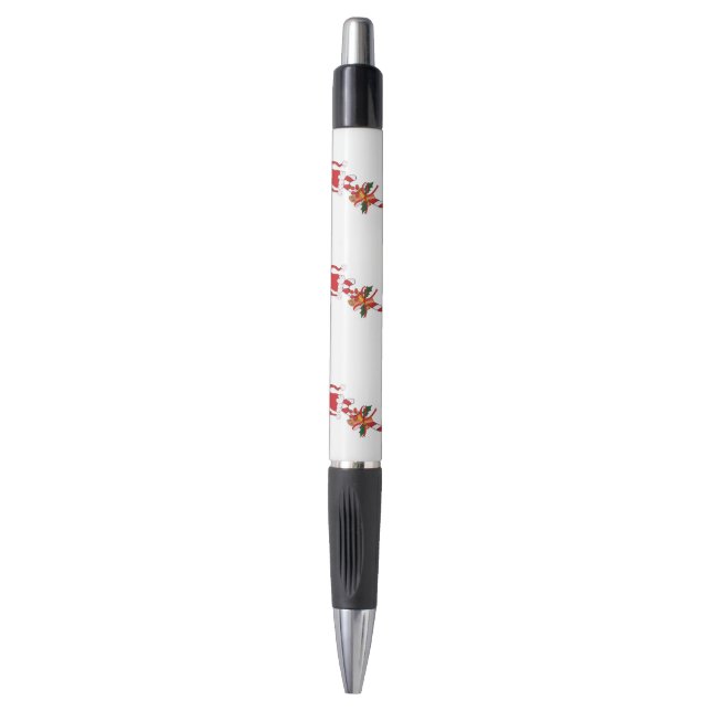 Niedliche Minimalistische Weihnachten und Neues Ja Kugelschreiber (Vorderseite Vertikal)