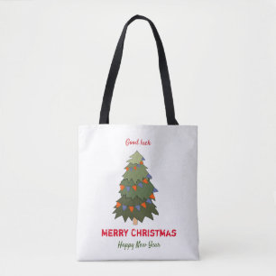 Niedliche Minimalistische Weihnachten und Neues Ja Tasche