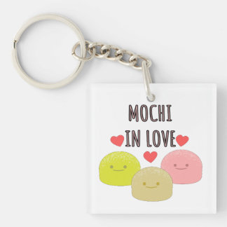 Niedliche Mochi Cartoon Zeichnungen Schlüsselanhänger