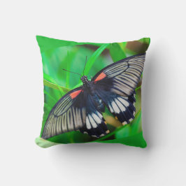 Niedliche moderne Fotografie - Schmetterling und B Kissen
