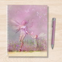 Niedliche, moderne Girl Pink Butterfly Fairies