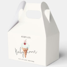 Niedliche moderne Kirschschschnecke Eiscreme Babyd