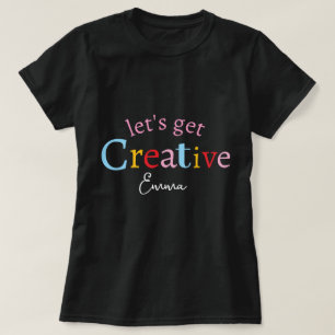 Niedliche, moderne Minimal-Lassenden erhalten krea T-Shirt