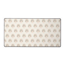 Niedliche moderne Pastell Boho Rainbow Name