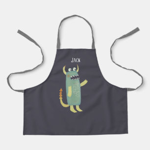 Niedliche Monster Personalisiert Schürze