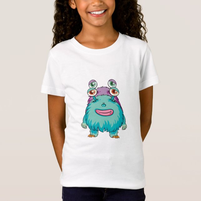Niedliche Monster T-Shirt (Vorderseite)