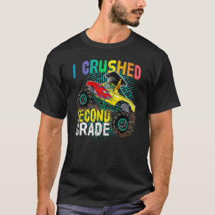 Niedliche Monster Truck Abschluss Boys I zerbrach  T-Shirt
