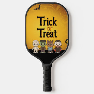 Niedliche Mumie, Frankenstein, Dracula, Werwolf Pickleball Schläger