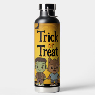 Niedliche Mumie, Frankenstein, Dracula, Werwolf Trinkflasche