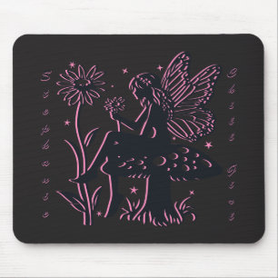 Niedliche Mushroom und Blume Mousepad