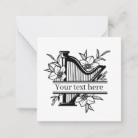 niedliche Musikfans können Text-Split-Frame hinzuf