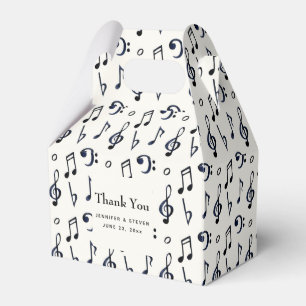 Niedliche Musikstiftschrift Geschenkschachtel