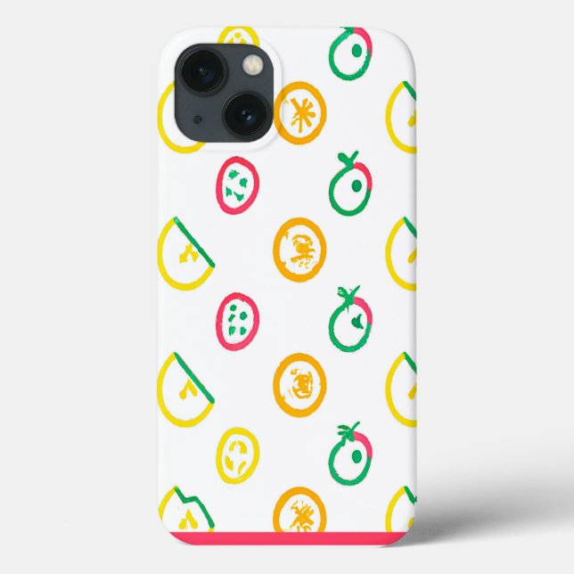 Niedliche Muster Artwork. Jetzt kaufen Case-Mate iPhone Hülle (Rückseite)
