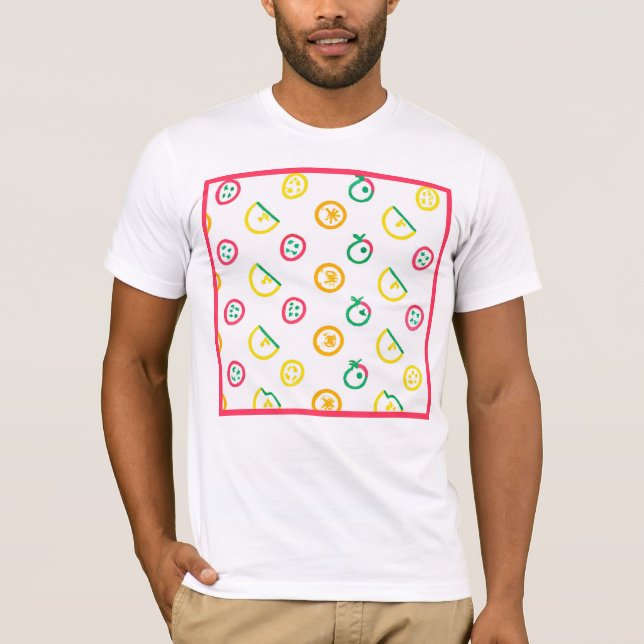 Niedliche Muster Artwork. Jetzt kaufen T-Shirt (Vorderseite)