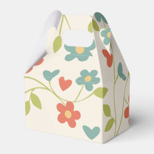 Niedliche Muster Blume Geschenktasche Geschenkschachtel