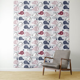 Niedliche Muster Wandteppich