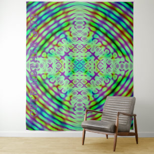 NIEDLICHE MUTTER GIFT_mediumGREEN_RMDESIGNFLO55_ Wandteppich