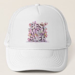 *~* Niedliche Muttertagsherzen Blume 3-d AP72 Truckerkappe