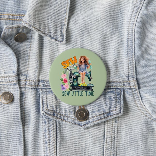 niedliche Nähart Button (Beispiel)