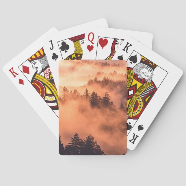 Niedliche Natur-Spielkarten Spielkarten (Rückseite)