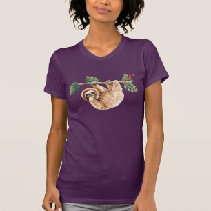 Niedliche Neigung im Wasser nach unten T-Shirt