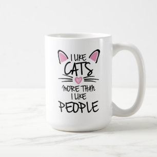 Niedliche Neon Cat Tasse - Kawaii Glow Herzdesign