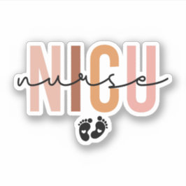 Niedliche nicu-Krankenpflege, Geschenk für NICU-Kr Aufkleber