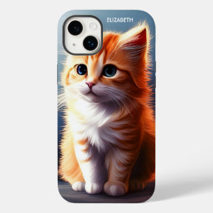 Niedliche Niedliche Kitty Rusty Fantasy Vintag Nie Case-Mate iPhone 14 Plus Hülle