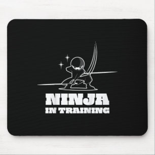 Niedliche Ninja-Krieger-Märtyrer-Kunst-T-Shirt für Mousepad