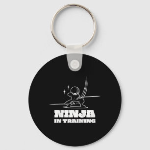 Niedliche Ninja-Krieger-Mode für Kinder Martial-Ar Schlüsselanhänger