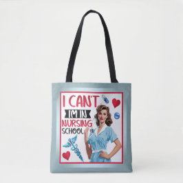 Niedliche Nostalgie-Krankenschwester Pinup in der  Tasche