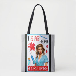 Niedliche Nostalgie Pinup für ein Leben Tasche