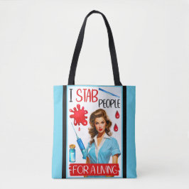 Niedliche Nostalgie Pinup für ein Leben Tasche
