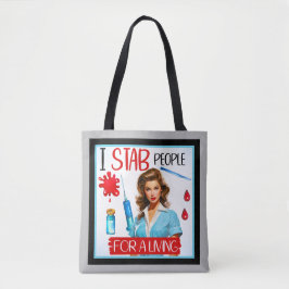 Niedliche Nostalgie Pinup für ein Leben Tasche