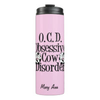 Niedliche obsessive Rinderkrankheit