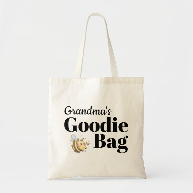 Niedliche Oma-Goodie-Tasche Tragetasche (Vorne)