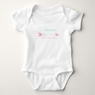 niedliche Oma nonna Lieben mir angepasst Baby Strampler