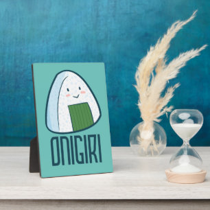 Niedliche Onigiri Hoodie Plaques & Signs Fotoplatte
