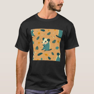 Niedliche Opossum-Illustration Einzigartig Tiny Wo T-Shirt